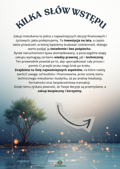 MIESZKANIOWY GPS - PORADNIK PRZY ZAKUPIE MIESZKANIA